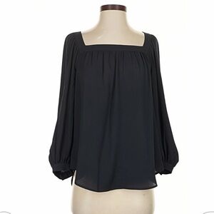 Ann Taylor Squareneck Blouse